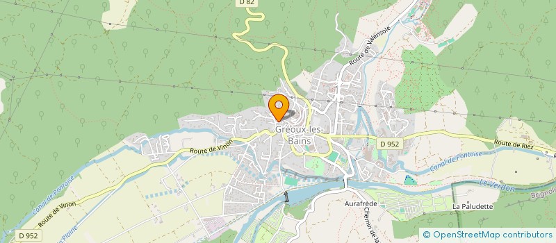 localisation de l'entreprise SARAMITO INDIVISION à GREOUX-LES-BAINS