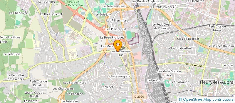 localisation de l'entreprise SARAN CONDUITE à SARAN