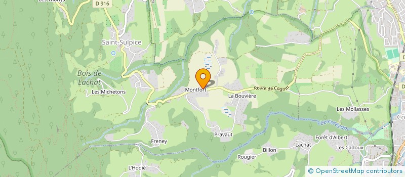 localisation de l'entreprise SARANA à SAINT-SULPICE