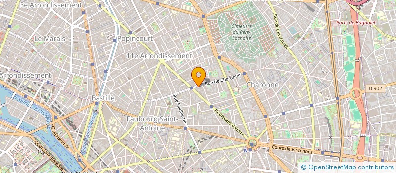 localisation de l'entreprise SARANAIA  PARIS