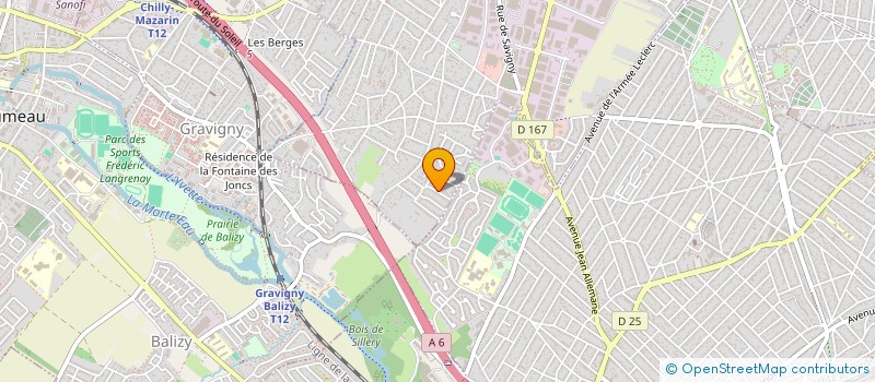 localisation de l'entreprise SARANAWEL à SAVIGNY-SUR-ORGE
