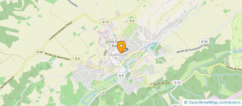 localisation de l'entreprise SARANCY  VALENSOLE