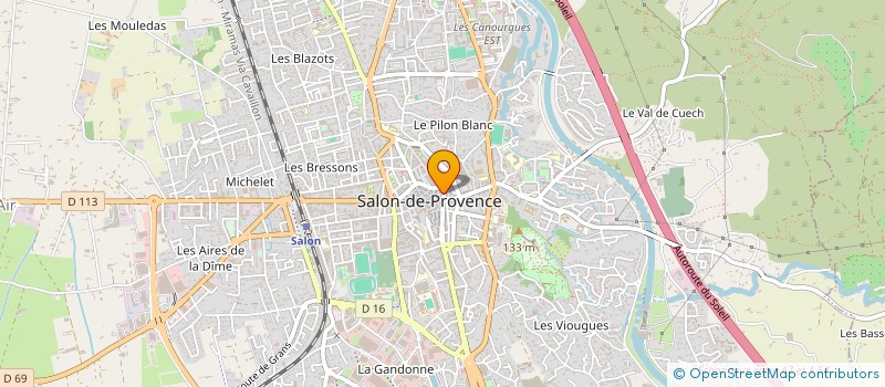 localisation de l'entreprise SARANG  SALON-DE-PROVENCE