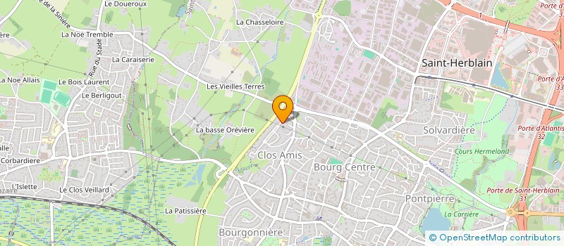 localisation de l'entreprise SARANIS  SAINT-HERBLAIN