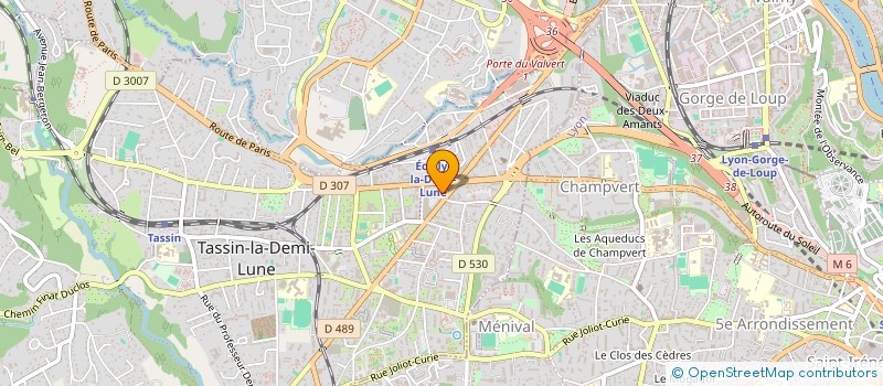 localisation de l'entreprise SARANYA  TASSIN-LA-DEMI-LUNE