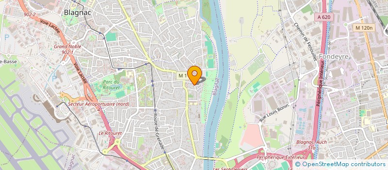localisation de l'entreprise SARAPAIN à BLAGNAC