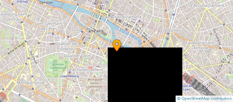 localisation de l'entreprise SARAPEE  PARIS