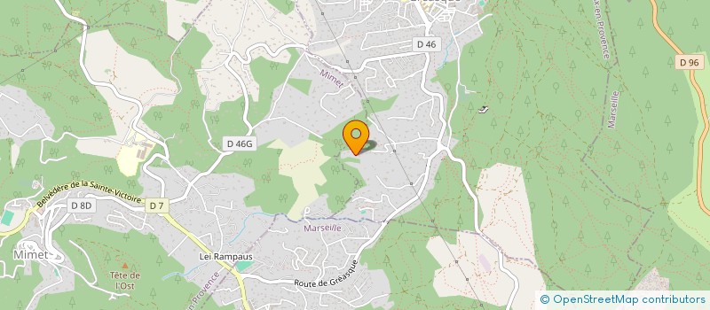 localisation de l'entreprise SARASWATI  GREASQUE