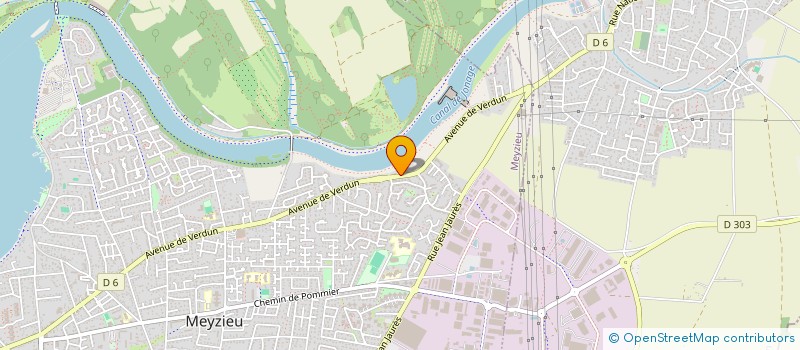 localisation de l'entreprise SARASWATI LES SENS SONORES  MEYZIEU