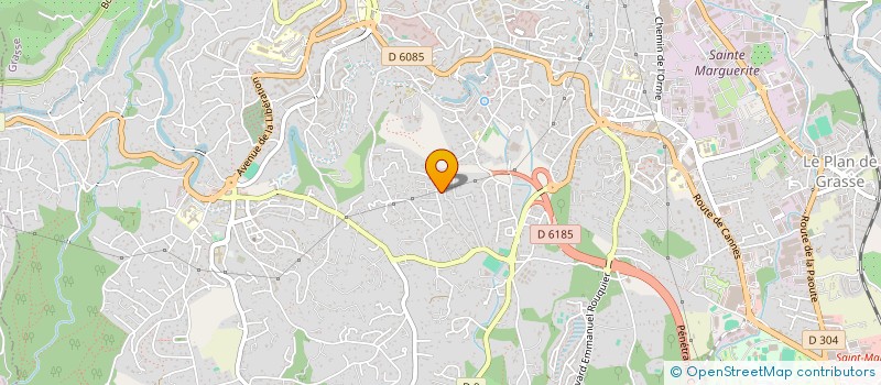 localisation de l'entreprise SARATHOM  GRASSE