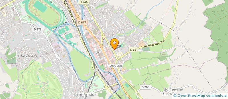 localisation de l'entreprise SARATOGA REAL ESTATE  DEAUVILLE