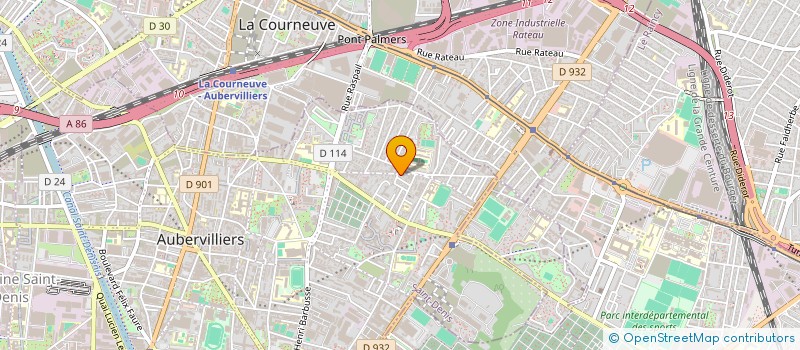 localisation de l'entreprise SARAY à AUBERVILLIERS