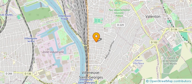localisation de l'entreprise SARAY à SAVIGNY-SUR-ORGE