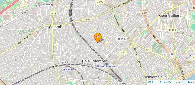 localisation de l'entreprise SARAYAN à BOIS-COLOMBES