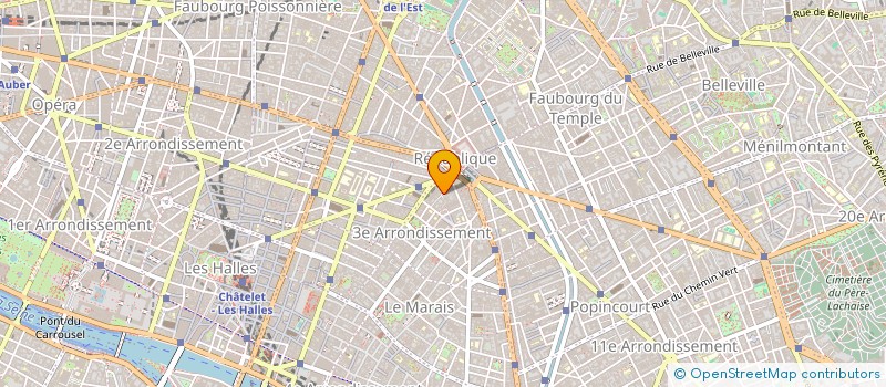 localisation de l'entreprise SARAZIN ET SANDLES à PARIS