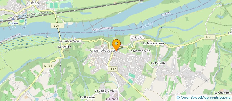 localisation de l'entreprise SARBACANES  OREE-D'ANJOU