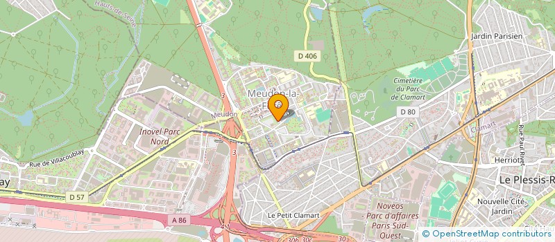 localisation de l'entreprise SARBAL  MEUDON