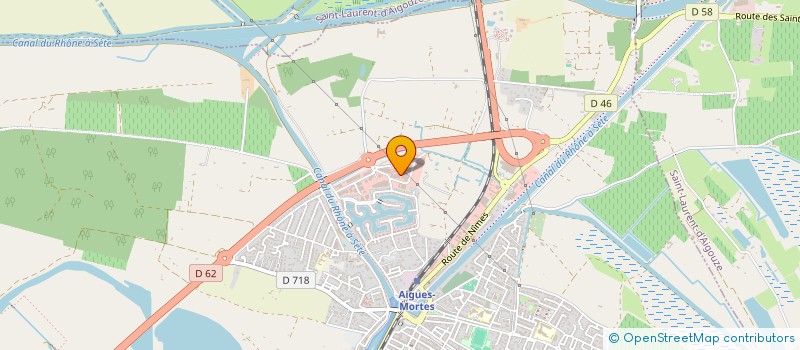 localisation de l'entreprise SARC  AIGUES-MORTES