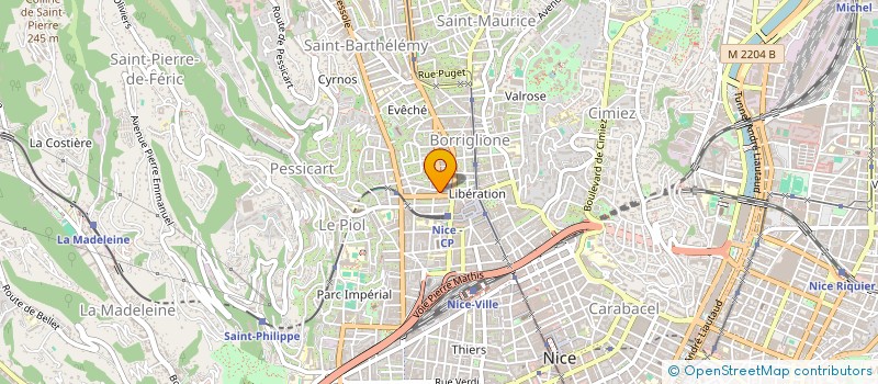localisation de l'entreprise SARC à NICE