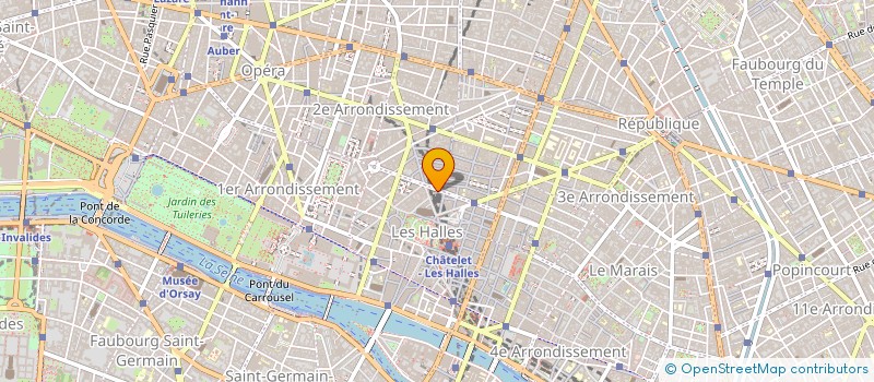 localisation de l'entreprise SARC IMMOBILIER D'ENTREPRISE à PARIS