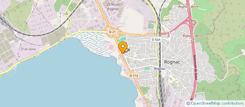 localisation de l'entreprise SARCE  ROGNAC