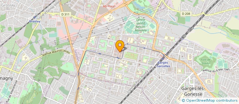 localisation de l'entreprise SARCELLES CHALEUR à SARCELLES