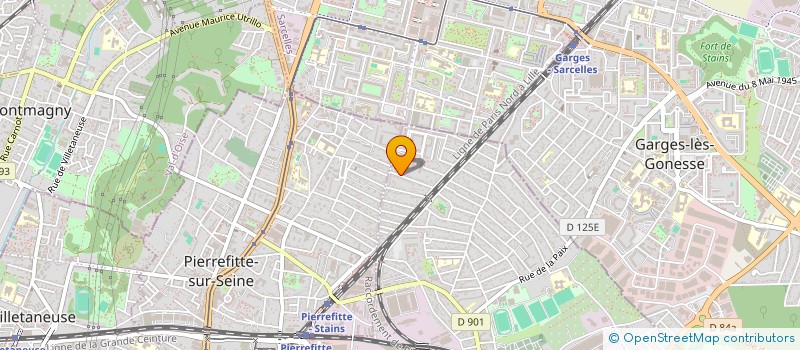 localisation de l'entreprise SARCELLES FONCIERE à STAINS