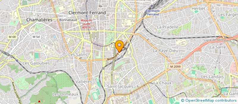 localisation de l'entreprise SARCI FRANCHISE DEMEURES PROVINCES  CLERMONT-FERRAND