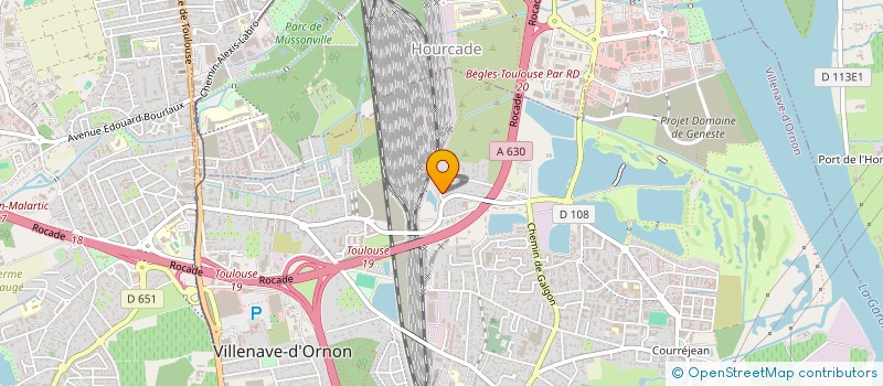 localisation de l'entreprise SARD GRIGNOLS  VILLENAVE-D'ORNON