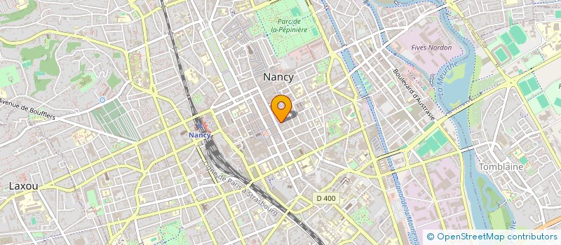 localisation de l'entreprise SARDA SARL à NANCY