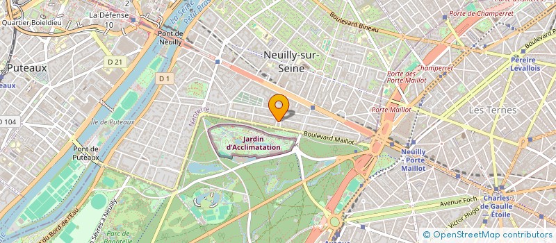 localisation de l'entreprise SARDAIL à NEUILLY SUR SEINE