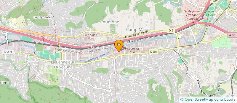 localisation de l'entreprise SARDANAPALE à AUBAGNE