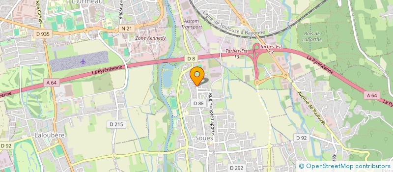 localisation de l'entreprise SARDAR  SOUES