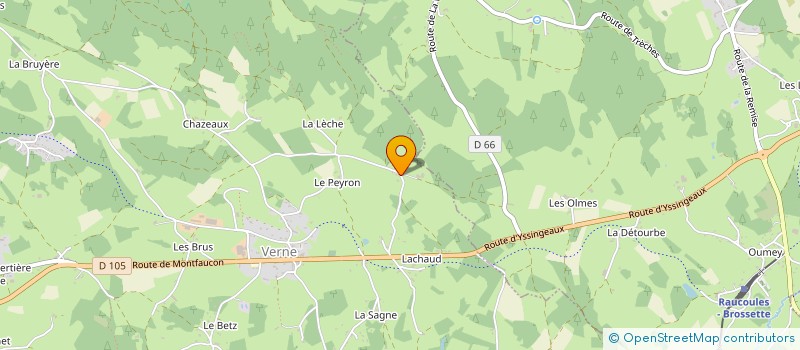 localisation de l'entreprise SARDAT  LAPTE