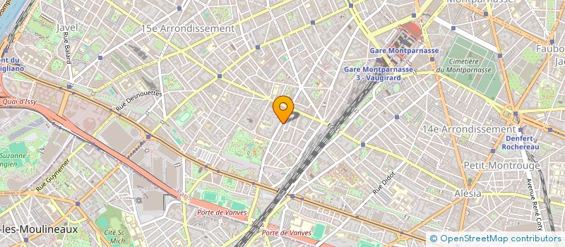 localisation de l'entreprise SARDE  PARIS