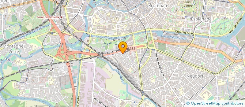 localisation de l'entreprise SARDECO à STRASBOURG
