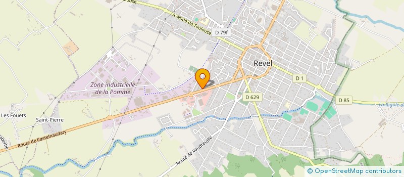 localisation de l'entreprise SARDIG  REVEL