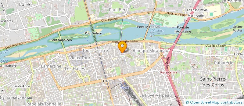 localisation de l'entreprise SARDINE COSMIQUE  TOURS