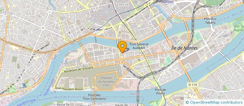 localisation de l'entreprise SARDINES A VELO  NANTES