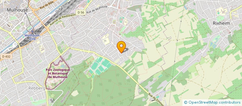 localisation de l'entreprise SARDOGO  RIEDISHEIM