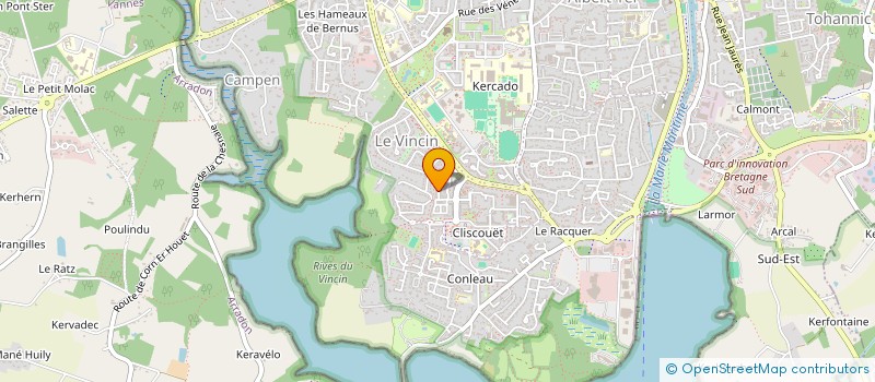 localisation de l'entreprise SARDUC HOLDING à VANNES