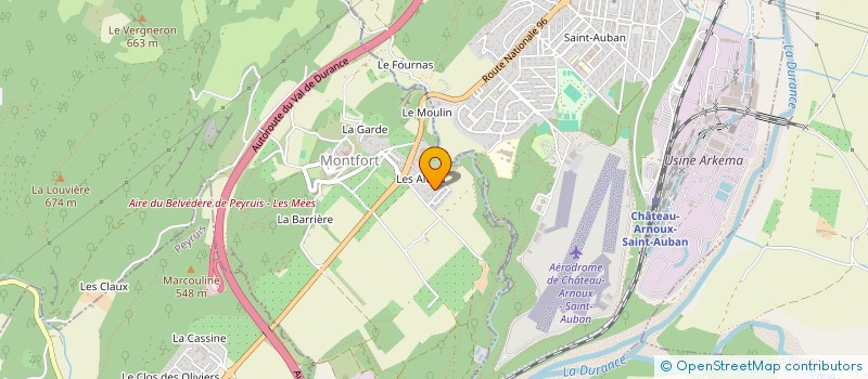 localisation de l'entreprise SARE à CHATEAU-ARNOUX-SAINT-AUBAN