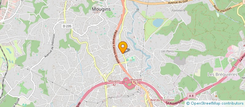 localisation de l'entreprise SARE à MOUGINS