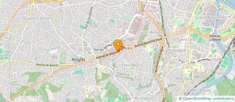 localisation de l'entreprise SAREASIG  ANGLET