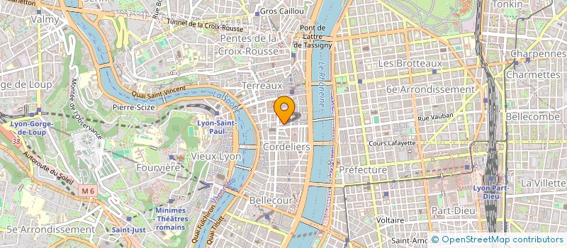 localisation de l'entreprise SARECS.SOC ACHAT REVENTE CARR à LYON