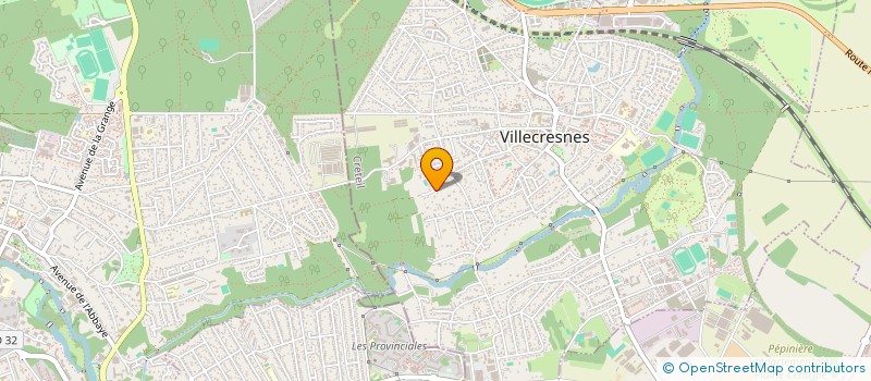 localisation de l'entreprise SAREF  VILLECRESNES