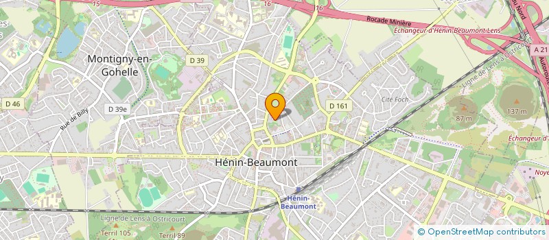 localisation de l'entreprise SAREL à CLICHY