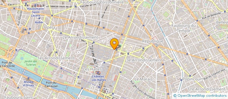 localisation de l'entreprise SARELIA CONCEPT à PARIS