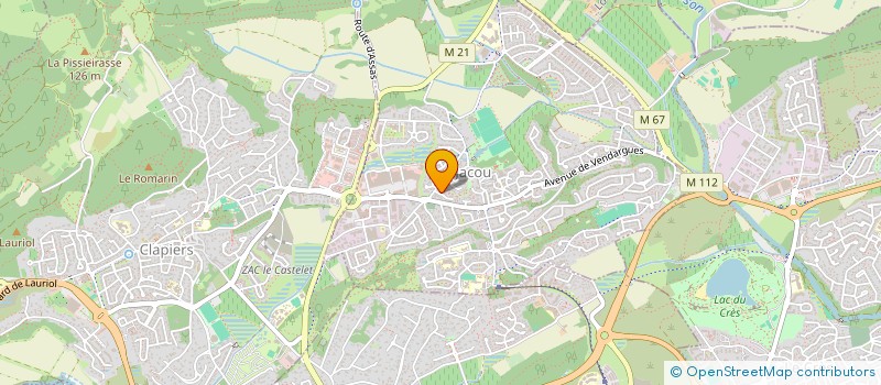 localisation de l'entreprise SARELLA  JACOU
