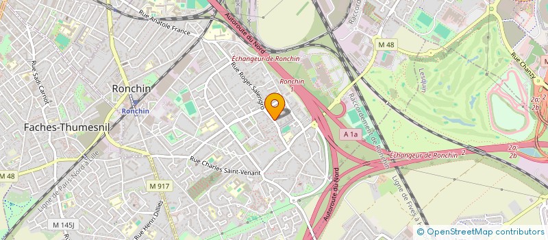 localisation de l'entreprise SARELS FRERES  RONCHIN